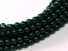 ca. 150 Stück Fiesta Beads Ø 2mm, Bohrung ca. 1mm, Dark Green