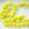 ca. 150 Stück Fiesta Beads Ø 2mm, Bohrung ca. 1mm, Yellow Squash