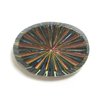 1 Stück 5811 Glass Cabochon, 18x13mm, Crystal Tabac
