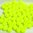 50 Stück feuerpolierte Glasschliffperlen 4mm, Neon Yellow