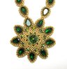 Fädel-Kit mit Anleitung: Margerite in der Farbe Emerald