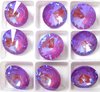 1 Stück K9 Glas Rivoli 16mm, Crystal Violet DeLite Unfoiled