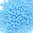 5g Röhrchen Miyuki Delica Beads 11/0, Matt Opaque Turquoise Blue, DB0755