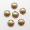 12 Stück Swarovski® Kristalle 2080/4 Hotfix SS34, ca. 7mm, Crystal Bronze Pearl