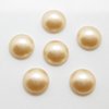 12  Stück Swarovski® Kristalle 2080/4 Hotfix SS34, ca. 7mm, Crystal Rose Gold Pearl