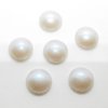 12  Stück Swarovski® Kristalle 2080/4 Hotfix SS34, ca. 7mm, Crystal Iridescent Dove Grey Pearl