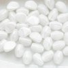 100g Beutel Pinch Beads 5x3mm, ca. 1330 Stück, Chalk White Shimmer