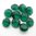 4 Stück K9 Glass 10mm Chaton, Emerald Unfoiled